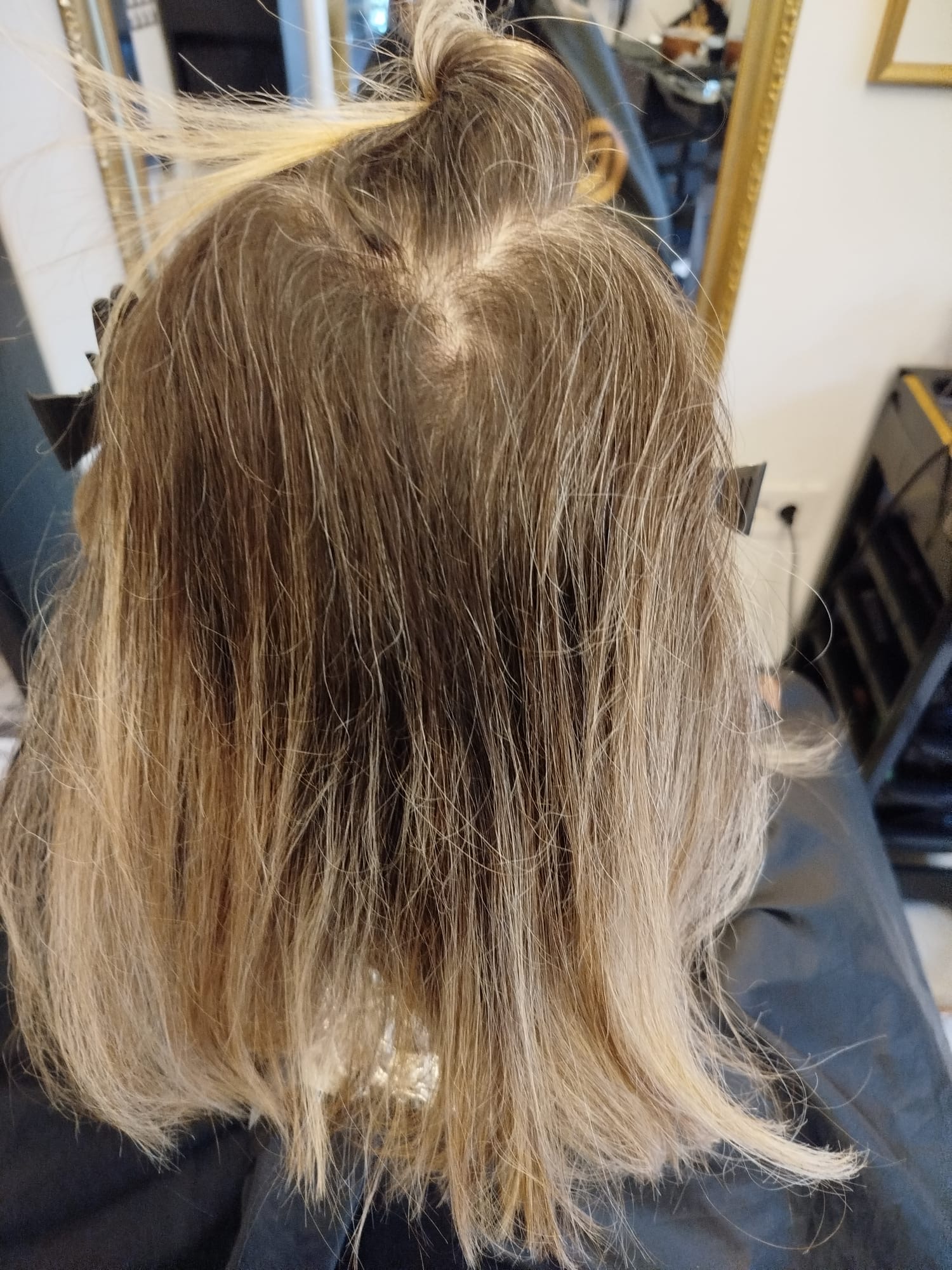 Pre transformacije frizure - klijentkinja Diamond Jasna